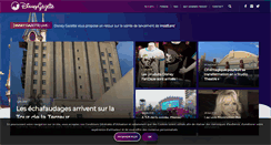 Desktop Screenshot of disneygazette.fr